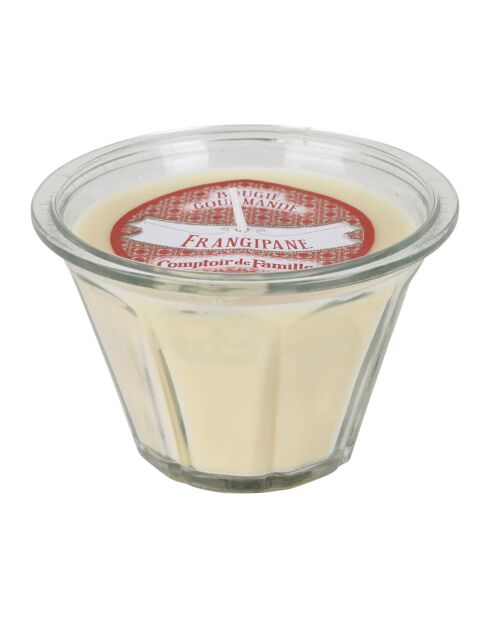 Bougie gourmande frangipane ivoire- 220 g