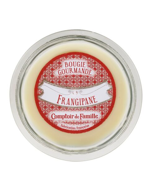 Bougie gourmande frangipane ivoire- 220 g