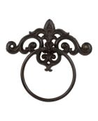 Porte-serviette mural Module noire - 18 x 17 x 2.5cm