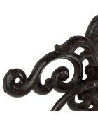 Porte-serviette mural Module noire - 18 x 17 x 2.5cm