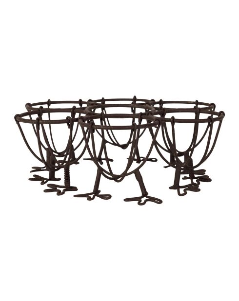 Porte-œufs Basse-Cour noir - D.17 cm