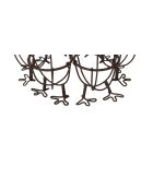Porte-œufs Basse-Cour noir - D.17 cm