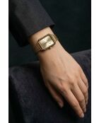 Montre femme analogique en acier inoxydable Royal Whisper dorée