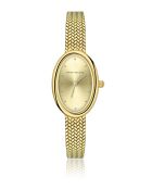 Montre femme analogique en acier inoxydable Golden Bliss dorée