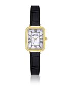 Montre femme analogique en cuir Aethel Ridge Noir