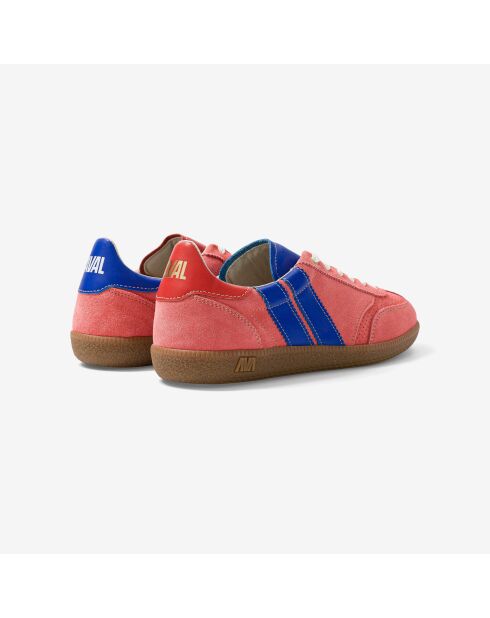 Baskets en cuir Electric Step multicolores
