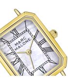 Montre femme analogique en acier inoxydable Telos Ridge dorée