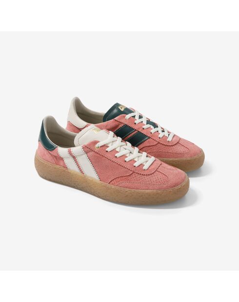Baskets en cuir Forest Berry multicolores
