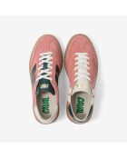 Baskets en cuir Forest Berry multicolores
