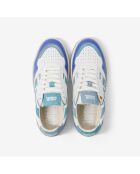 Baskets en cuir Aqua Crush blanc/bleu