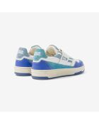 Baskets en cuir Aqua Crush blanc/bleu