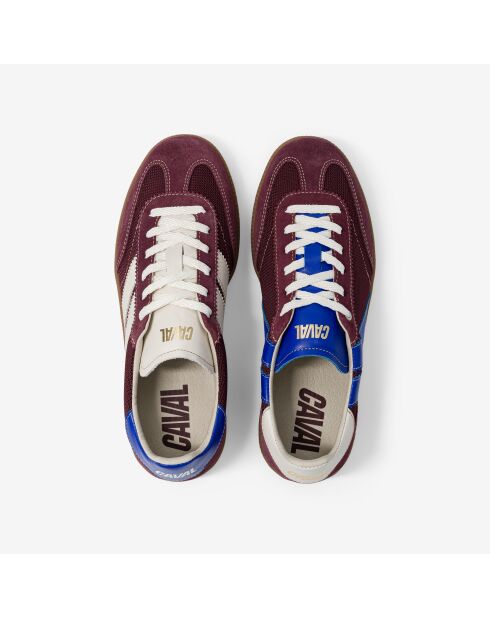 Baskets en cuir Brown Comet bleu/violet