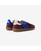Baskets en cuir Brown Comet bleu/violet
