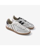 Baskets en cuir Luna Titanium multicolores