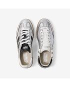 Baskets en cuir Luna Titanium multicolores