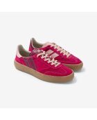 Baskets en cuir Des Petits Hauts - Fuchsia roses
