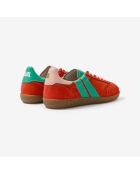 Baskets en cuir Red Circus multicolores