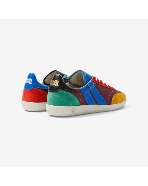 Baskets en cuir Pop Carnival multicolores