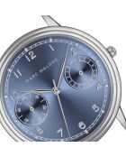 Montre homme analogique en cuir Jarn noire