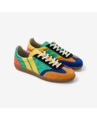 Baskets en cuir Crazy Twist multicolores