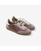 Baskets en cuir Sweet Lilac marron/violet