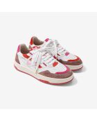 Baskets en cuir Sweet Heart multicolores