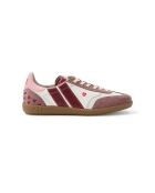 Baskets en cuir Beating Heart rouge/rose