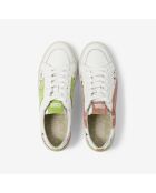 Baskets en cuir Spring Glow multicolores