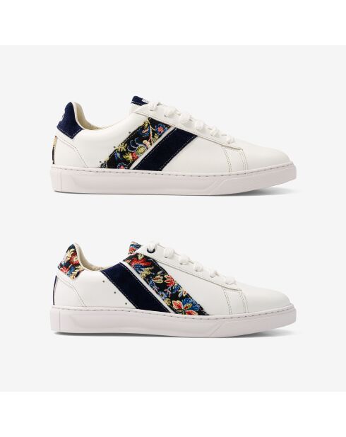 Baskets en cuir Night Floral multicolores