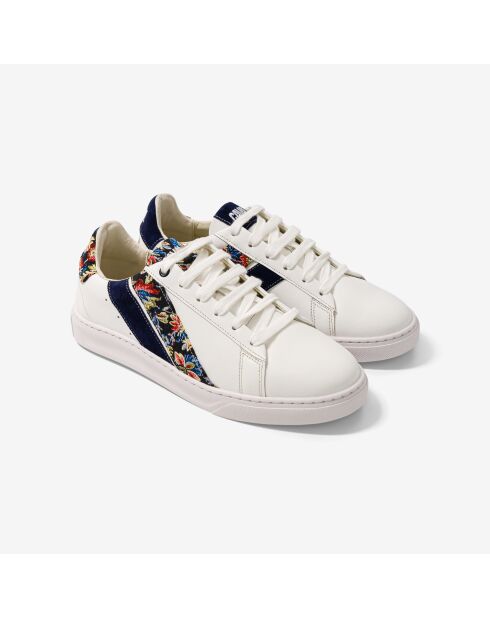 Baskets en cuir Night Floral multicolores