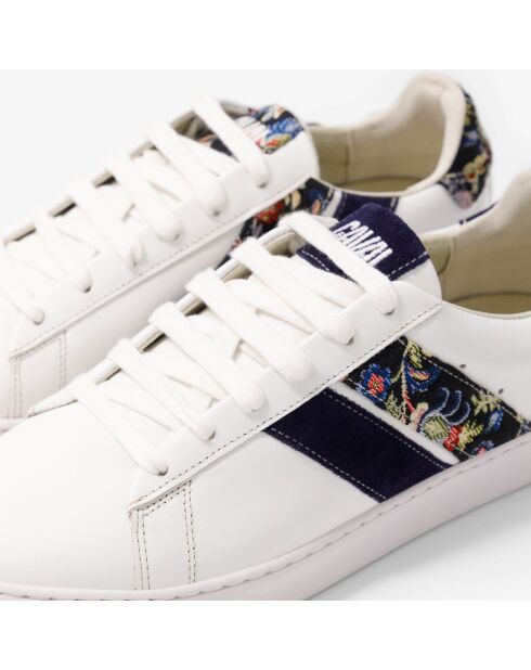 Baskets en cuir Night Floral multicolores