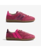 Baskets en cuir Metallic Bambino multicolores