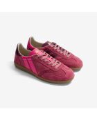 Baskets en cuir Metallic Bambino multicolores