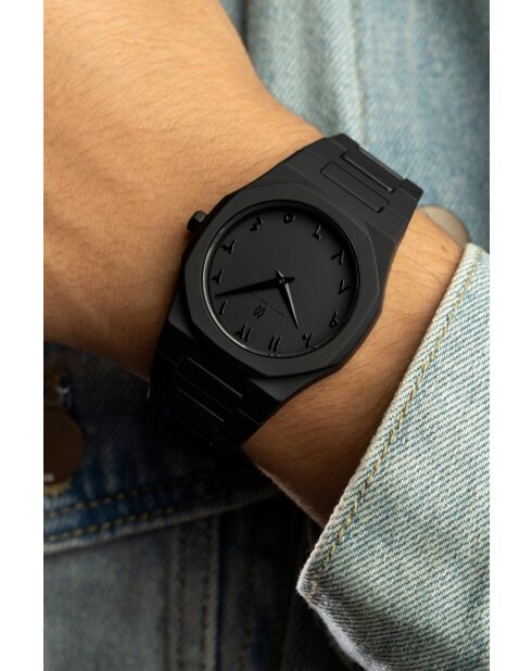 Montre homme analogique Cobalt noire