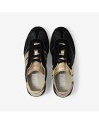 Baskets en cuir Starry Night multicolores