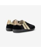 Baskets en cuir Starry Night multicolores