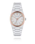 Montre homme analogique en acier inoxydable Orvane argentée