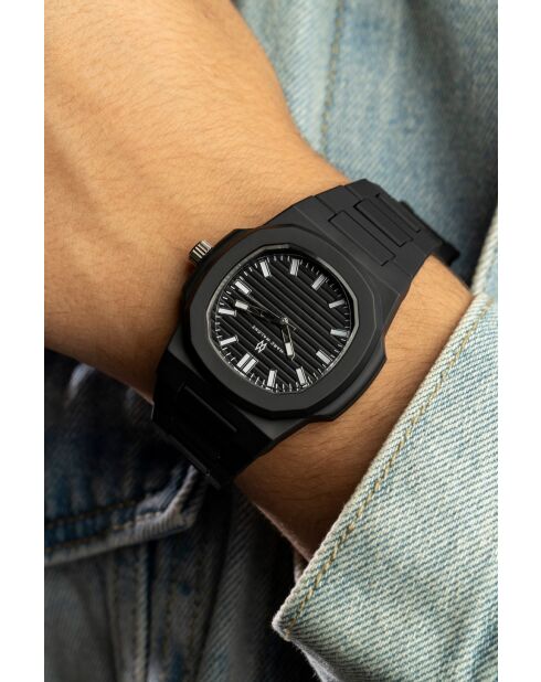 Montre homme analogique Vanguard Chrono noire