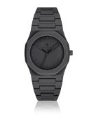 Carbon Phantom zwart analoog herenhorloge