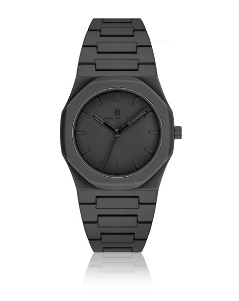 Montre homme analogique Carbon Phantom noire
