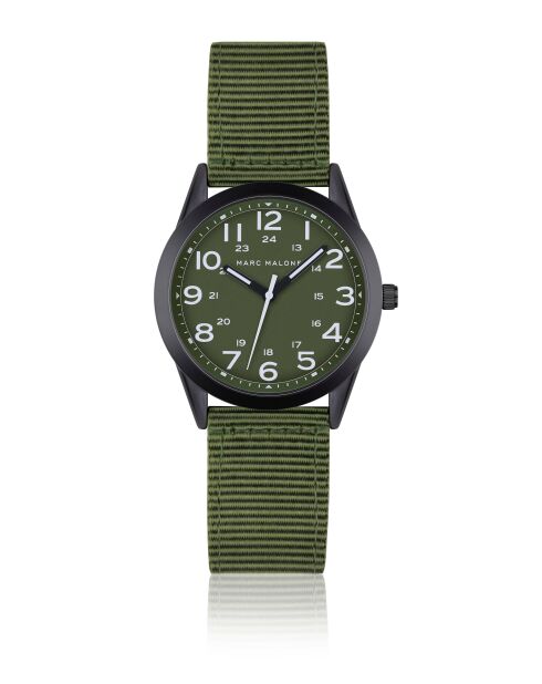 Montre homme analogique Valther vert