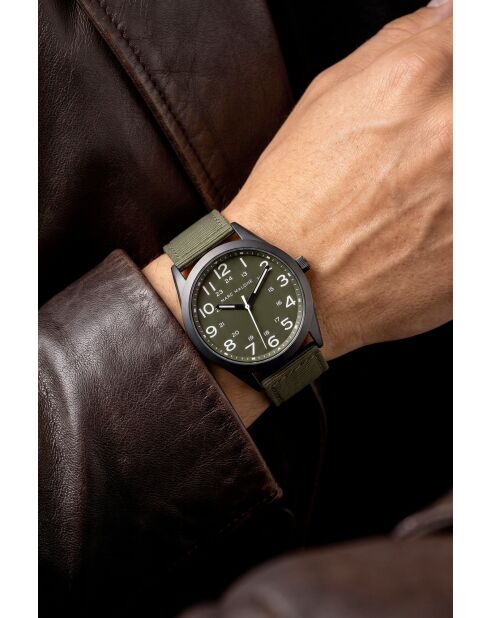 Montre homme analogique Valther vert