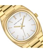 Montre homme analogique en acier inoxydable Velorin dorée