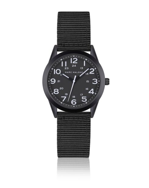 Montre homme analogique Zenvor noire