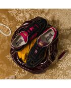 Baskets en cuir Velvet Roar rose/marron