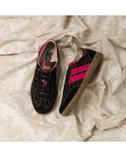 Baskets en cuir Velvet Roar rose/marron
