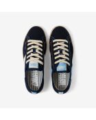 Baskets en cuir Navy Coast bleues