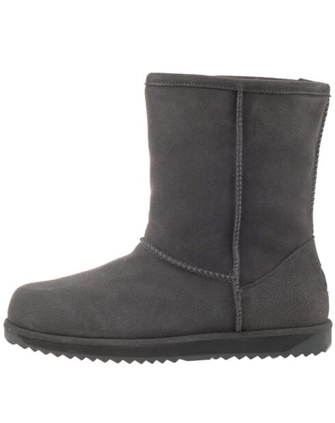 Bottes en daim Paterson Lo anthracite