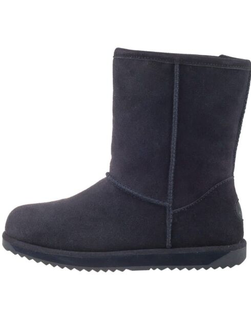 Bottes en daim Paterson Lo bleu indigo