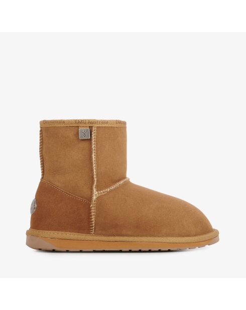 Bottines Platinum Stinger Slim Mini marron
